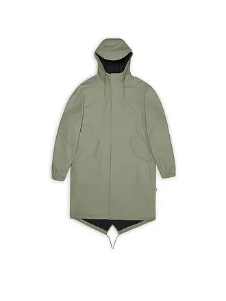RAINS | Parka - Regenjacke | hellgrün